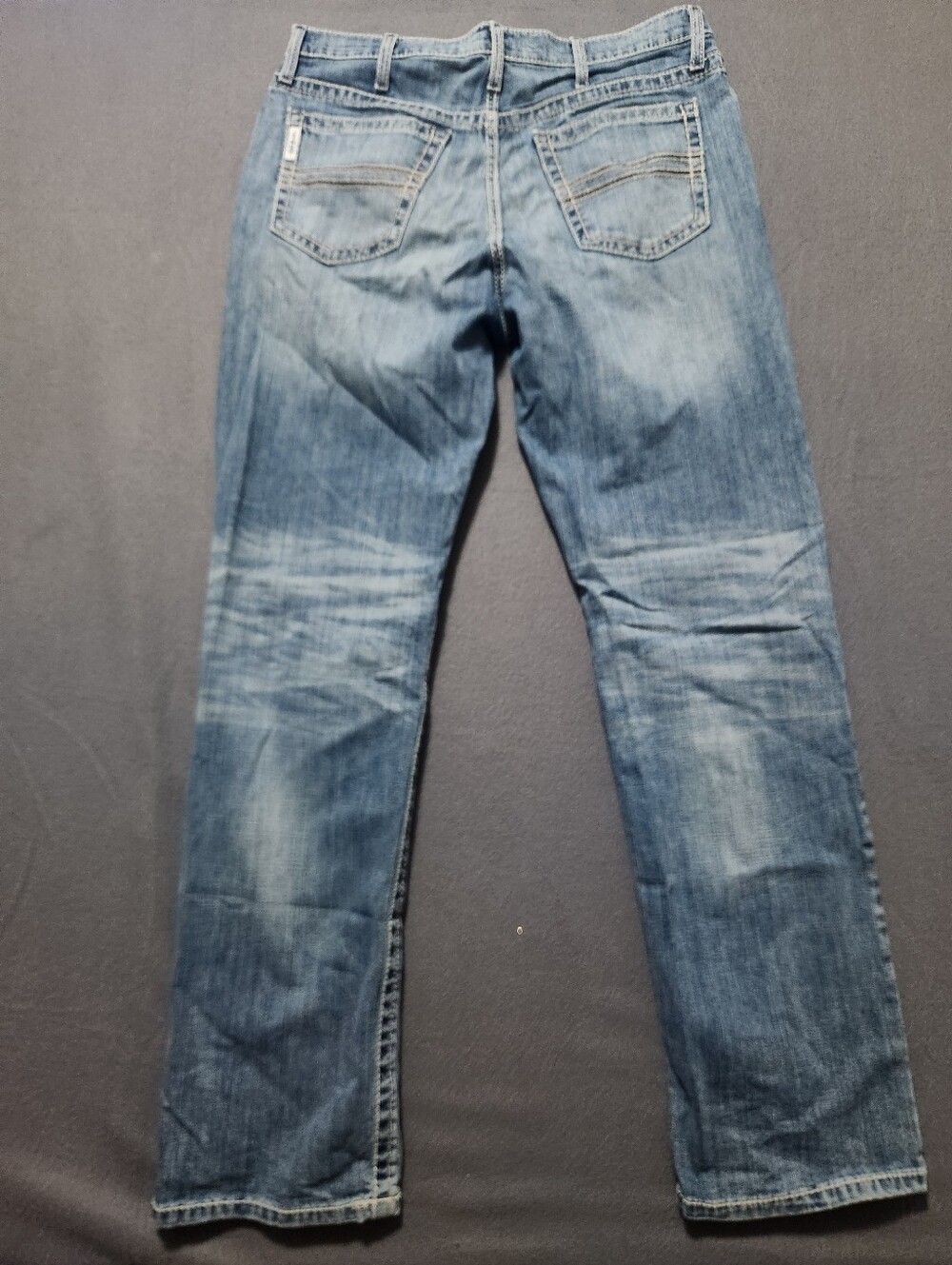 Cinch Jeans Men Size 34x34 Blue Bootcut Western Relaxed Mid Rise - Picture 7 of 10